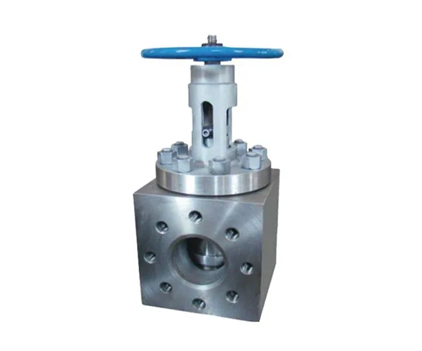 Balanced high pressure stop valve