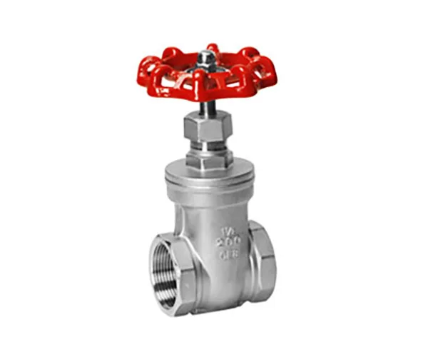 Stainless steel threaded gate valve